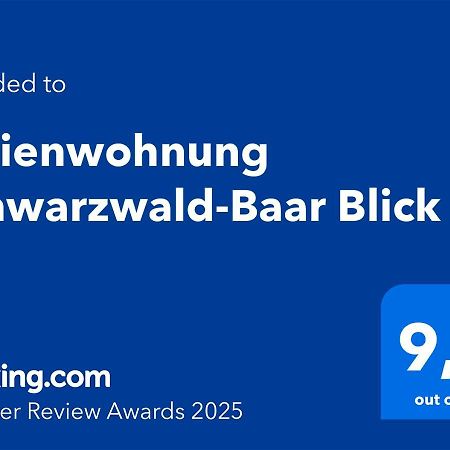 Ferienwohnung Schwarzwald-Baar Blick ドナウエッシンゲン エクステリア 写真